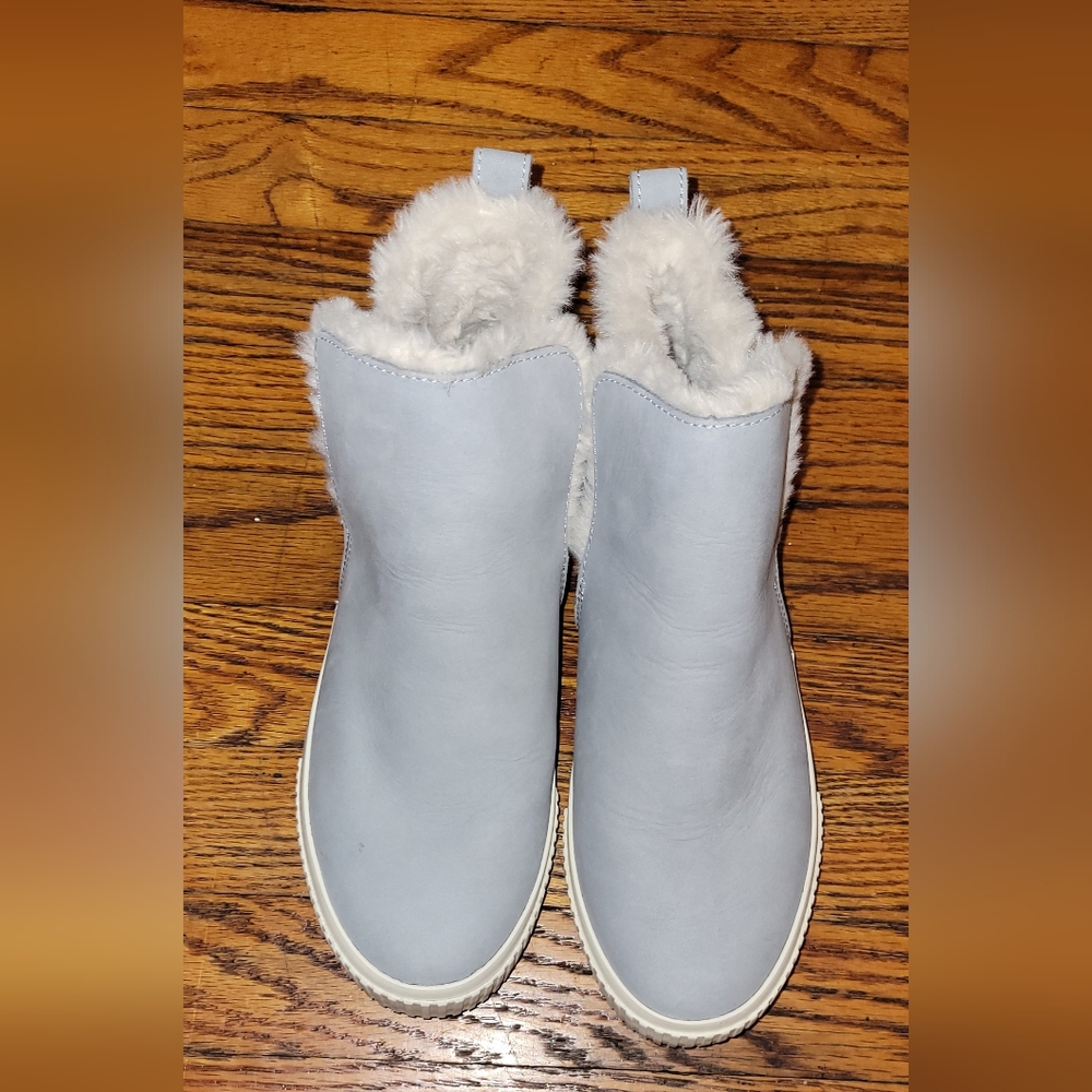 Timberland Skyla Bay Baby Blue Ankle Booties with Soft Upper #3 - Picture 2 of 4